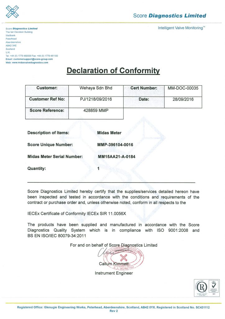 MIDAS Meter - Declaration of Conformity-1