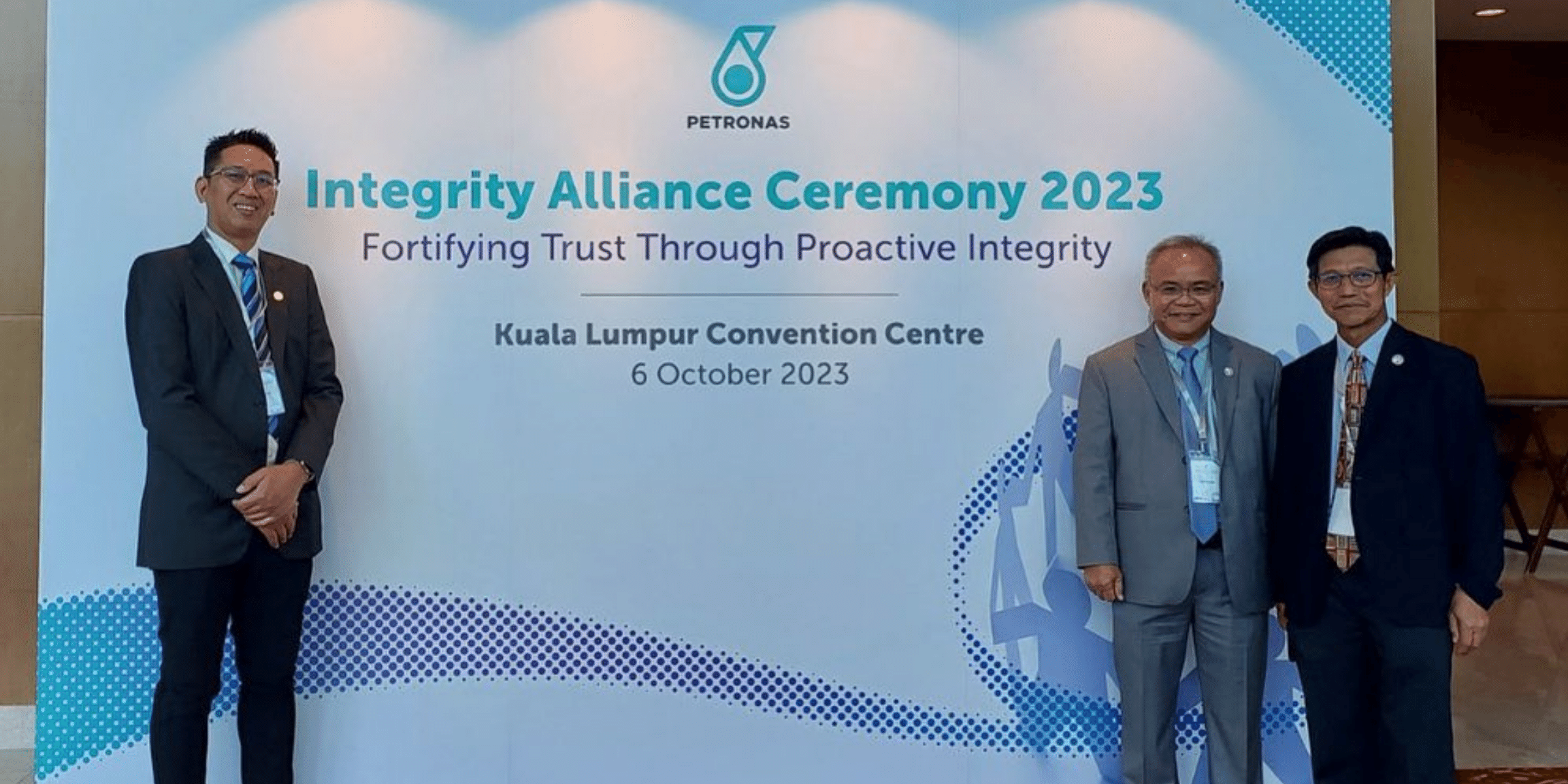 Wehaya Sdn Bhd at the Integrity Alliance Ceremony 2023